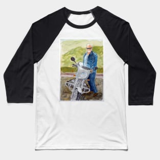 This is a watercolour from a photo of a good friend at the top of Mt. Stuart Townsville Baseball T-Shirt